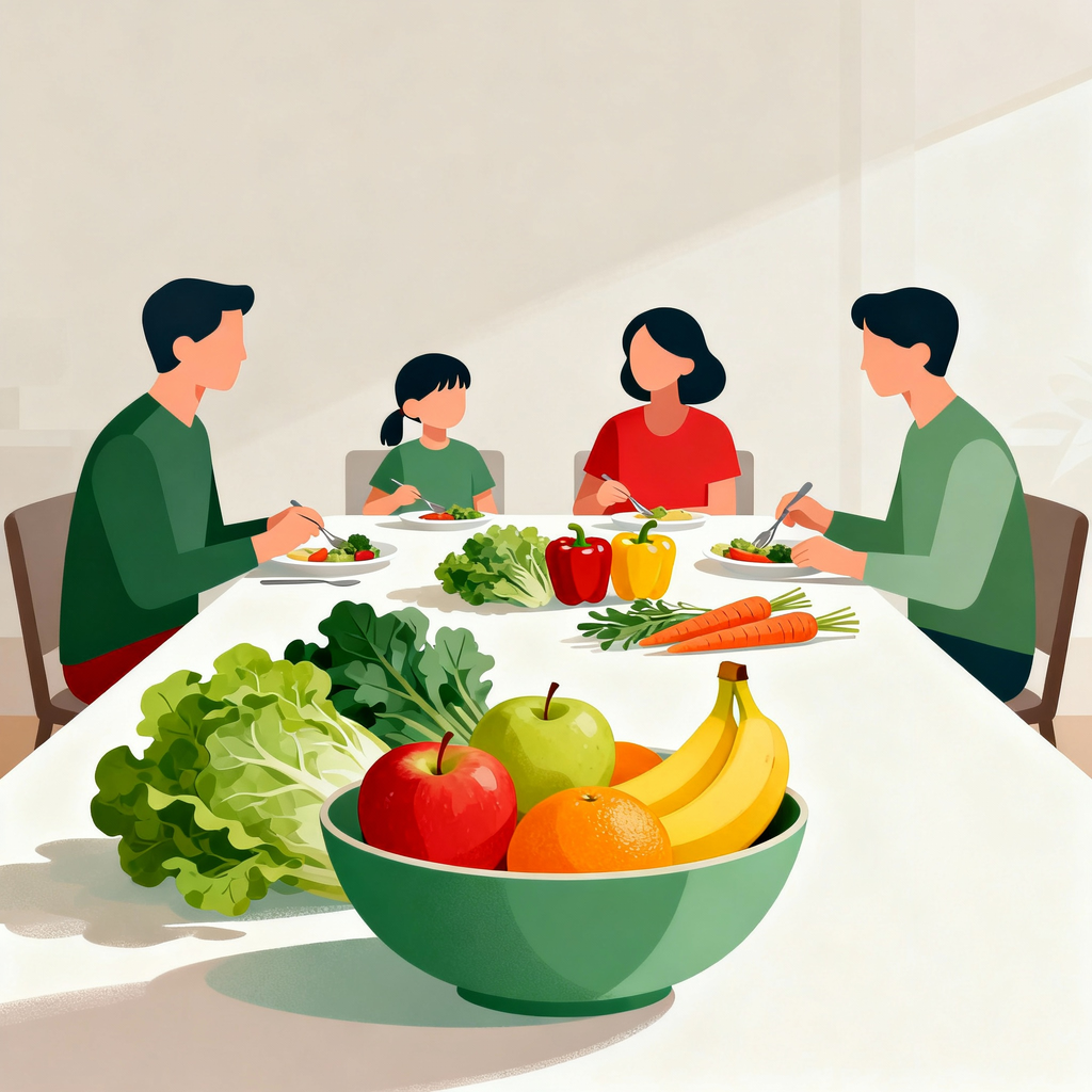 Des habitudes alimentaires saines pour toute la famille