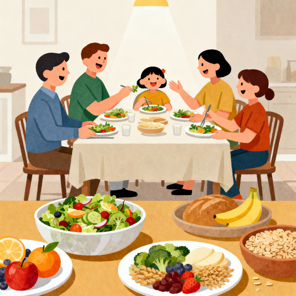 Recettes saines pour toute la famille